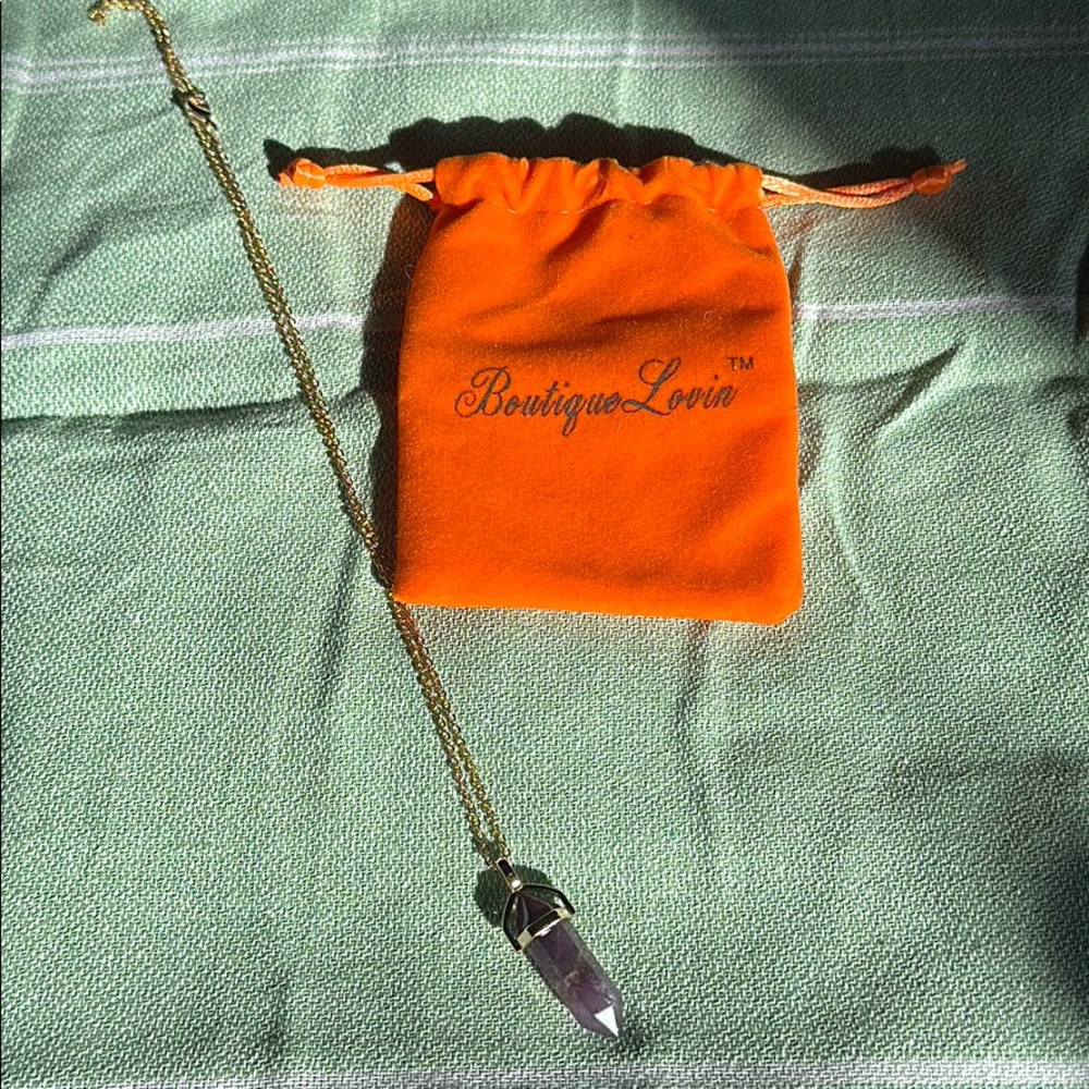 Amethyst Necklace - Picture 3 of 4